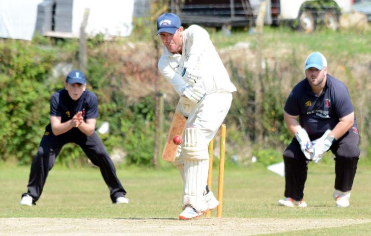  Lee Summons - unbeaten century in Johnston victory. Picture Gordon Thomas